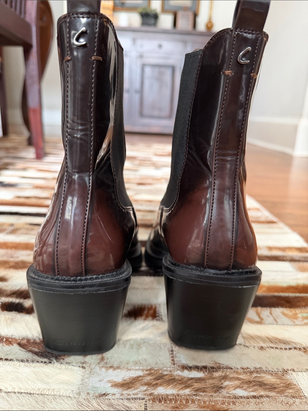 Circus NY by Sam Edelman ‘Mindy’ women’s ankle boots in ombré brown 8.5 - Picture 7 of 10